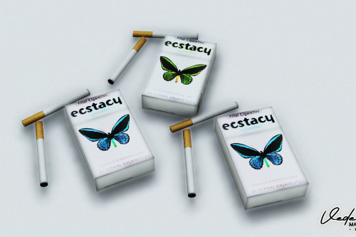 Ecstacy Herbal Cigarettes Props Pack