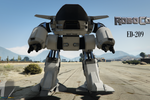 ED-209 from Robocop [Add-On | VehFuncs V]