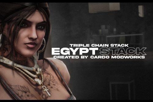 Egypt Stacked Chains for MP Female