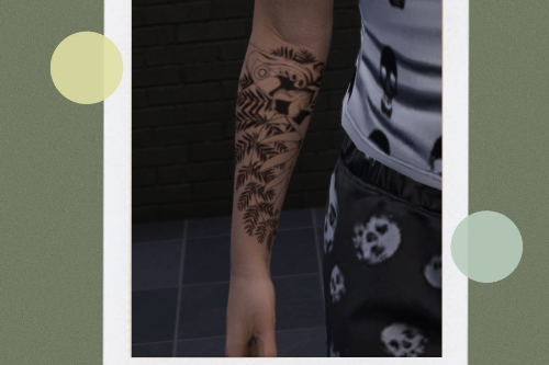 GTA 5 Player Mods - Tattoo 