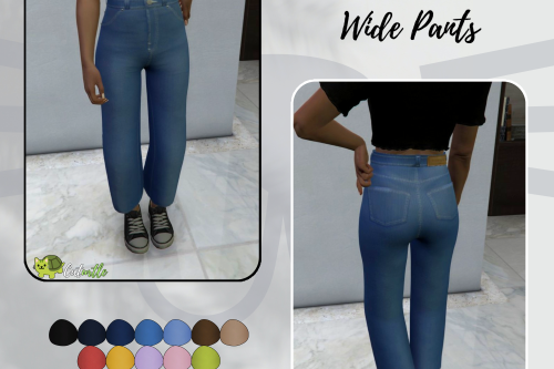 Elliesimple Wide Pants for MP Female