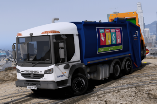 [ELS] 2021 Dennis Elite 6 - Lambeth Council - Terberg Electric - Refuse Truck
