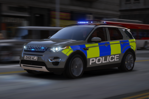 [ELS] Generic Land Rover Sport Police Car