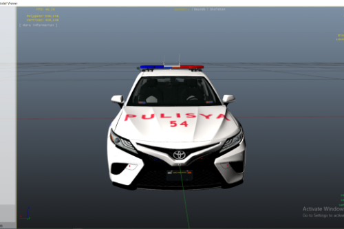  [ELS] Police Toyota Camry Marked 1.0.0  PNP Skin (PULISYA)