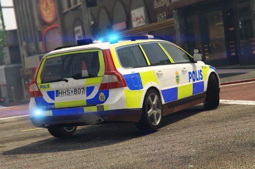 Swedish Police 2012 Volvo V70