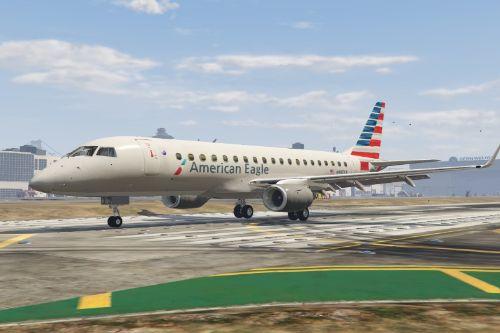 Embraer 175  American Eagle Livery 
