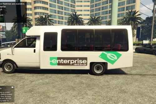 Enterprise Rent-a-Car Bus