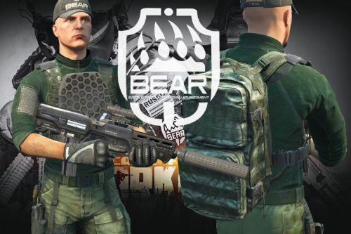 Escape from Takov Bear outfit for MP Male