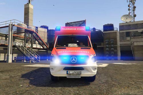 Mercedes-Benz Sprinter Ambulance Essen Paintjob 