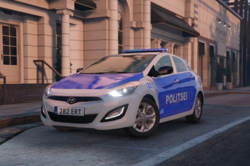 Estonian Police (Politsei) Huyndai i30