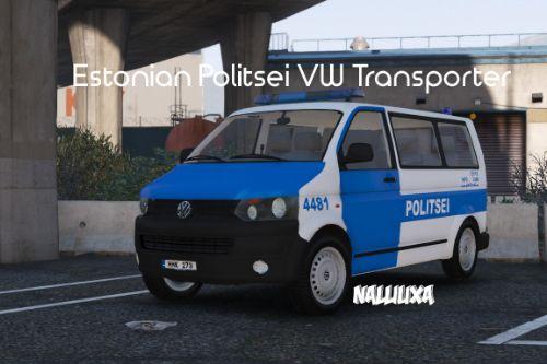 Estonian Police (Politsei) Volkswagen Transporter