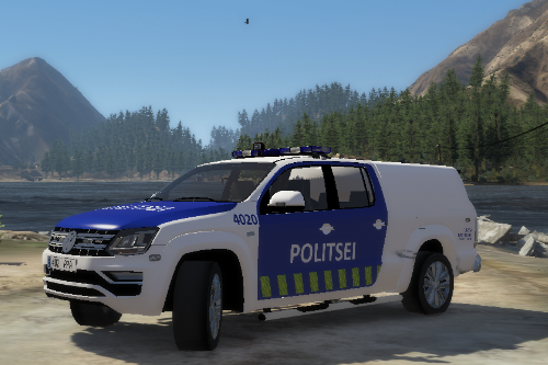 Estonian Police Volkswagen Amarok [ELS]