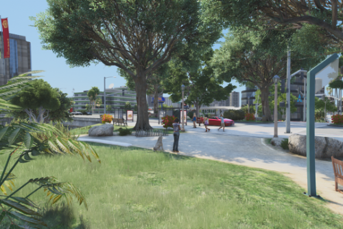 Extra Vegetation & Lagunas Park 🌳 [FiveM/SP]