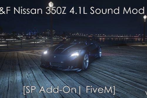F&F Nissan 350Z 4.1L Sound Mod [SP Add-On | FiveM]