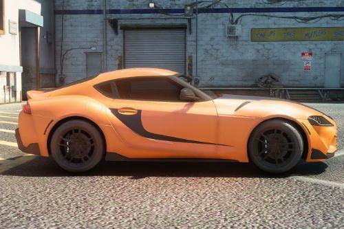 Fast & Furious 9 Han's Supra Livery For Supra A90