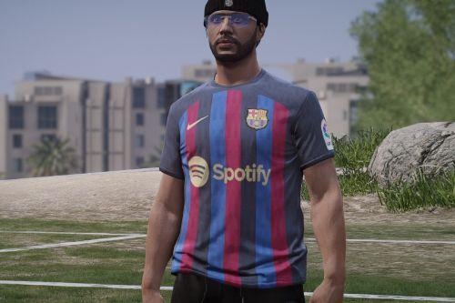 FC Barcelona Home Shirt 22/23 - #8 Pedri Gonzalez | MP Male | Optimized Textures