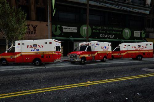 FDNY Ambulance / RAC / HAZ-TAC Pack