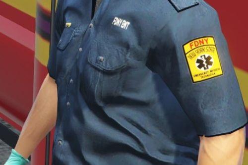 FDNY EMT and Paramedic Uniform Texture