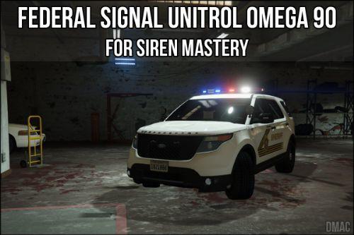 Federal Signal Unitrol Omega 90 for Siren Mastery