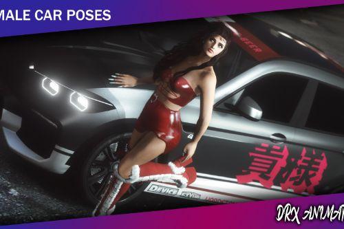 Female Car Animations Pack #3