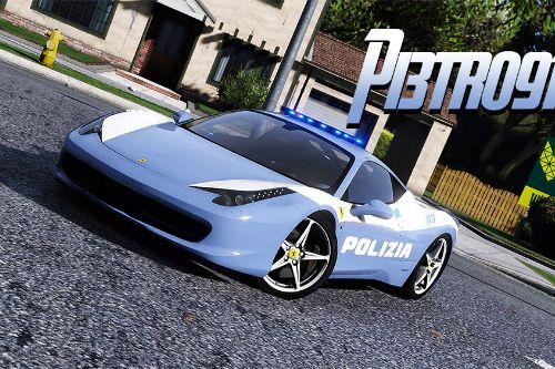 Ferrari 458 Italia - Polizia Italiana