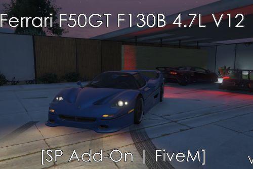 Ferrari F50GT F130B 4.7L V12 Sound Mod [SP Add-On | FiveM]