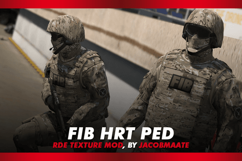 FIB HRT Ped - RDE Texture Mod Ae32e9 coverpsd new