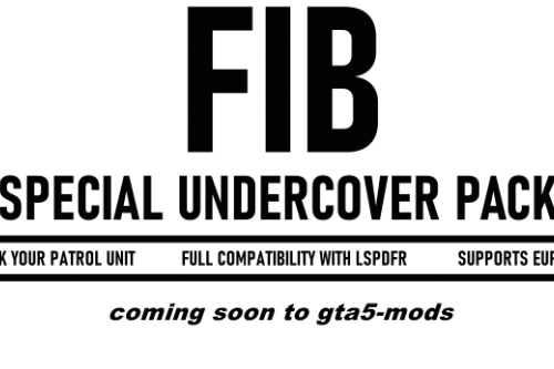 FIB Unmarked Pack [Add-On | Sounds] 