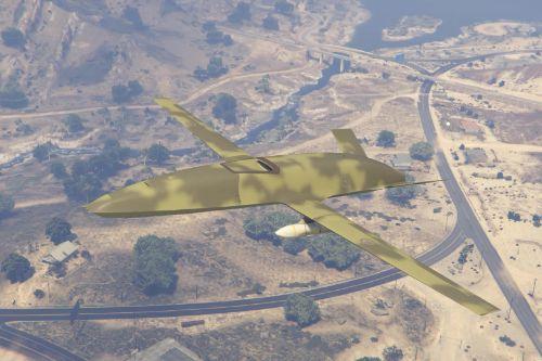 Fictional Paint for SkylineGTRFreak's MQ-25, Canada, France, India, Iran, Israel, Japan, PLAAF, RAF, Russia, USAF and USN Orange