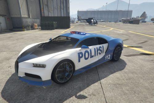 Finnish Police Bugatti Chiron