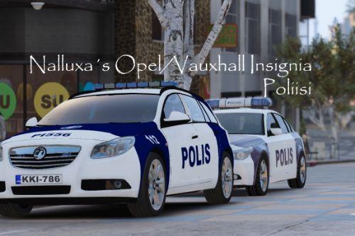 Finnish Police (Poliisi) Opel/Vauxhall Insignia
