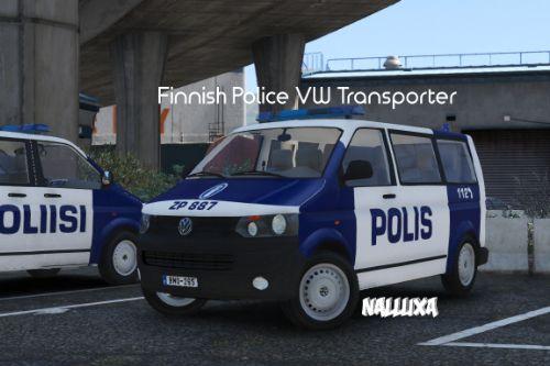 Finnish Police (Poliisi) Volkswagen Transporter