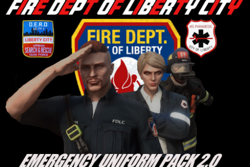 Fire Dept of Liberty City EUP Pack V 2.0 (S&R 1.5) - GTA5-Mods.com