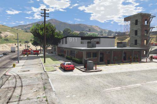 Fire station (Fire house) (911 US, 18 FR version)