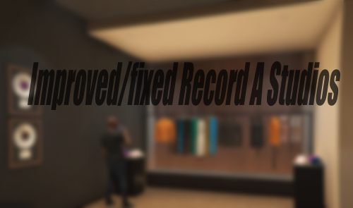 Fixed and Improved Record A Studios