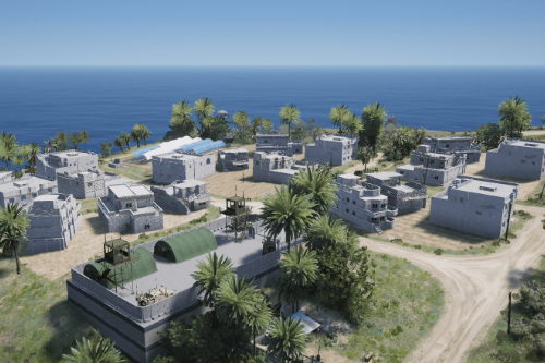 FOB Romeo + City (Cayo) [YMAP / FIVEM READY]