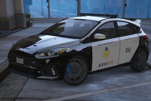 台灣警車(福特Focus RS) Taiwan Police Car(Ford Focus RS)