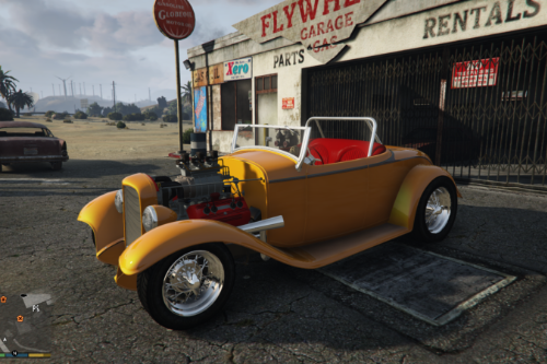 Ford 1932 Roadster hulagirl [Add-On | VehFuncs V] 