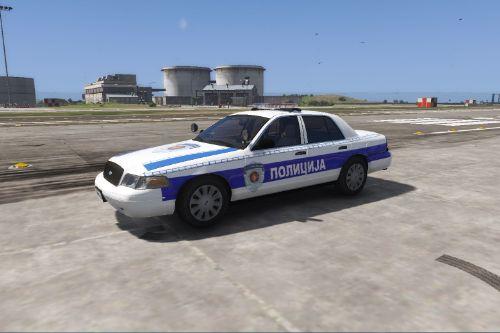Ford Crown Victoria Serbian Police Skin