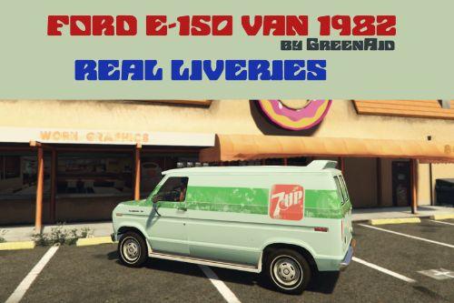 Ford E-150 Van 1982 by GreenAid  REAL LIVERIES