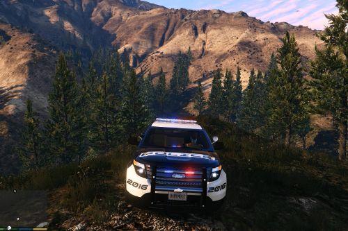 Ford Explorer Police Interceptor 2016