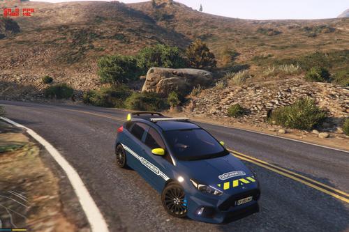 Ford Focus RS French gendarmerie E11bab gta5 2017 04 05 17 57 24 610