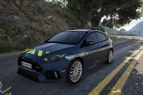Ford focus RS french gendarmerie 17d82e gta5 2017 09 17 01 49 11 022