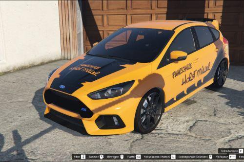 Ford Focus RS livery / - Easydrive Fahrschule Müller Trier - German Driving School