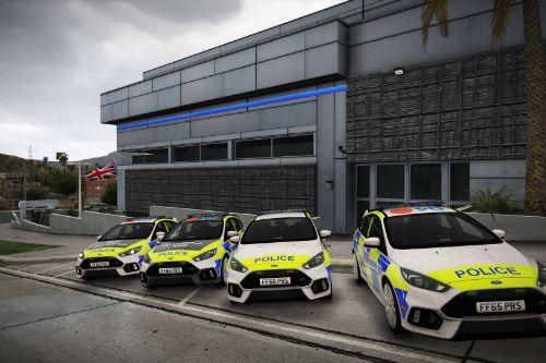 Ford Focus RS Police Skin Pack