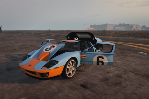 Ford GT 2005 Gulf Re-Texture Fix
