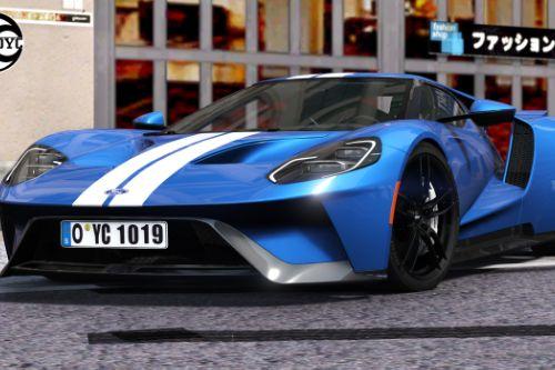 Ford GT 2020 [Animated Tail wing /Animated car suspension/Add-On/Tuning/FiveM /]
