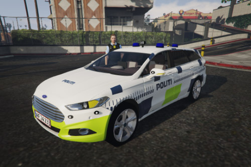[NEW SKIN] Ford Mondeo MK5 Estate - Danish Police
