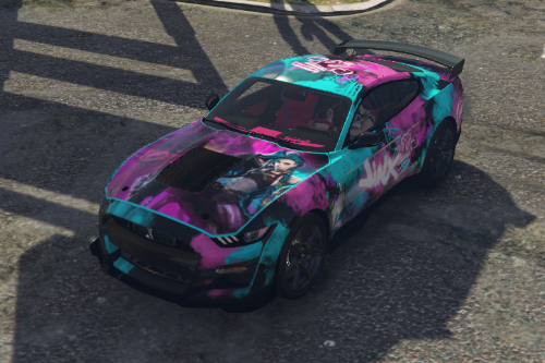 Ford mustang Shelby GT500 - Jinx Livery