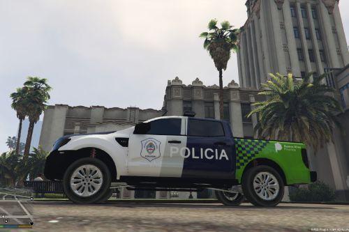 Ford Ranger Policia Bonaerense Argentina